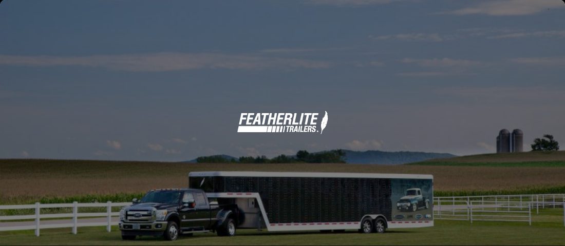 Featherlite all-aluminum trailer