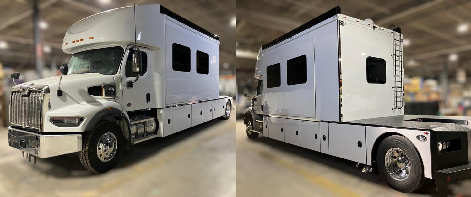 Bolt motorcoach and toterhome